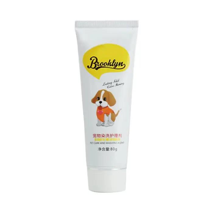 Agent de teinture sûr et naturel pour chiens et chats, semi-permanent, extrait naturel, multiple couleurs, pour animaux de compagnie, pour promenades et concours de beauté
