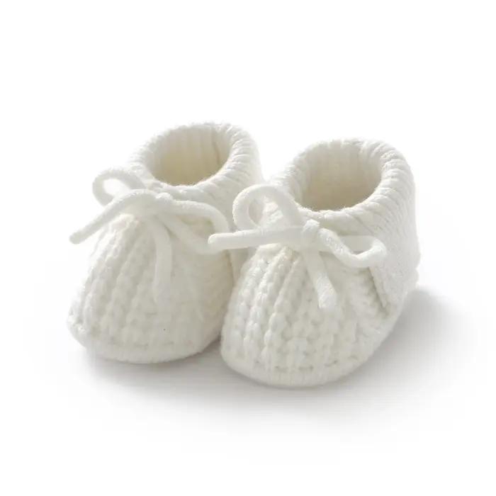 Chaussures tricotées pour bébé de 0 à 18 mois