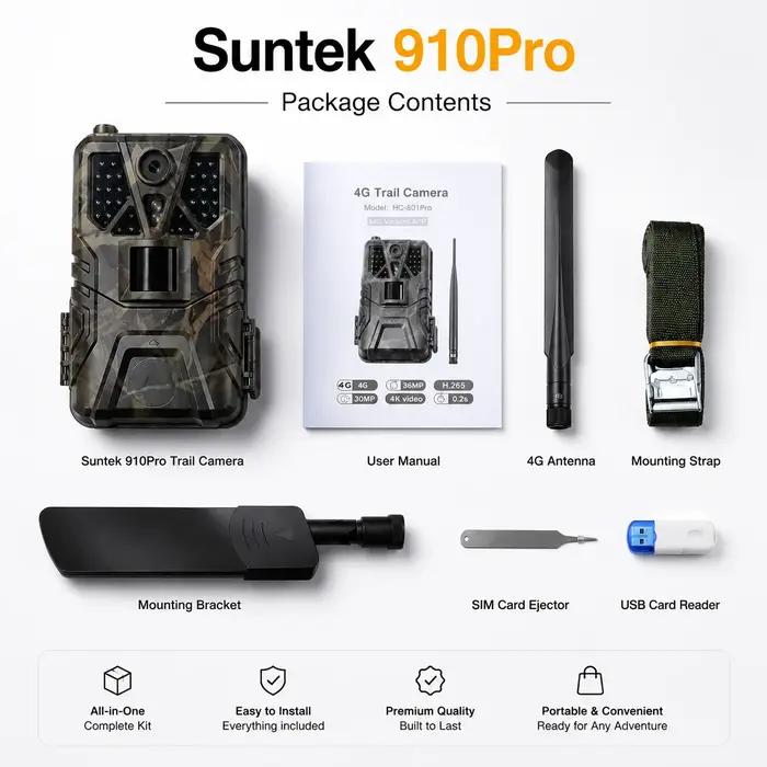 Caméra vidéo extérieure 4K 30fps