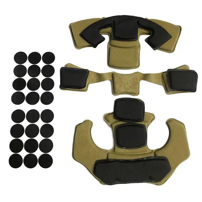 Coussinets de remplacement pour casques tactiques en mousse à mémoire de forme pour hommes, confort et protection pour chasse en plein air printemps automne hiver