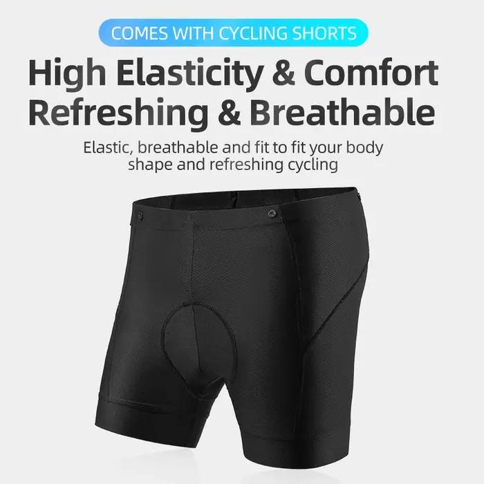 Ensemble de vêtements de cyclisme pour homme printemps automne respirant confortable et fin pour activités outdoor polyvalent et élégant