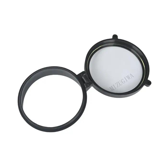 Portée de fusil transparente 30-64mm, ressort à rabat rapide, capuchon de couverture d'objectif ouvert, protection des yeux, lentille d'objectif, pistolet de calibre oculaire