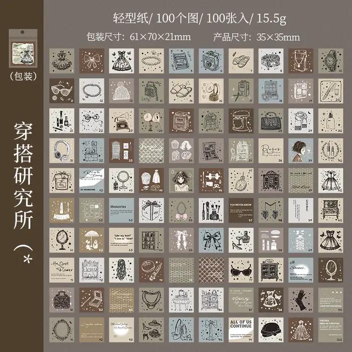 Journal GO 100 Pages matériel de vie de fille délicate livre