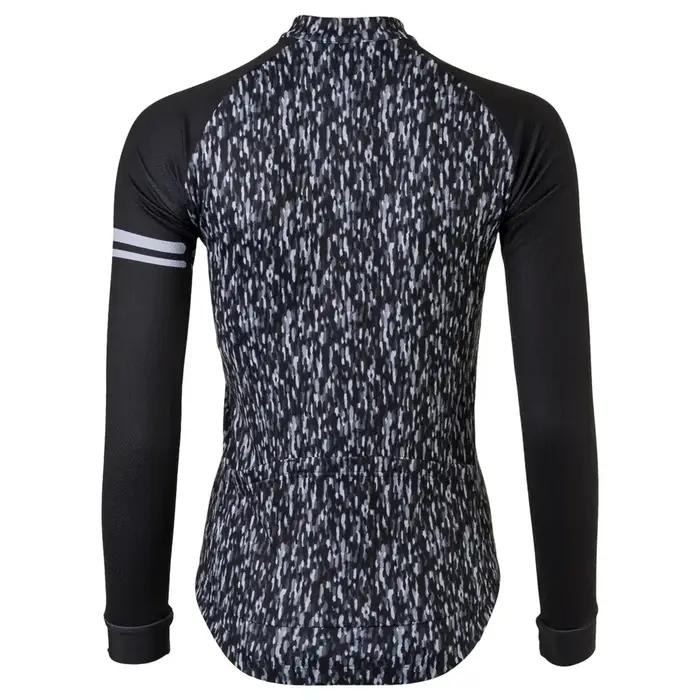Maillot de cyclisme en polyester à séchage rapide pour homme, haut à manches longues, sublimation pe