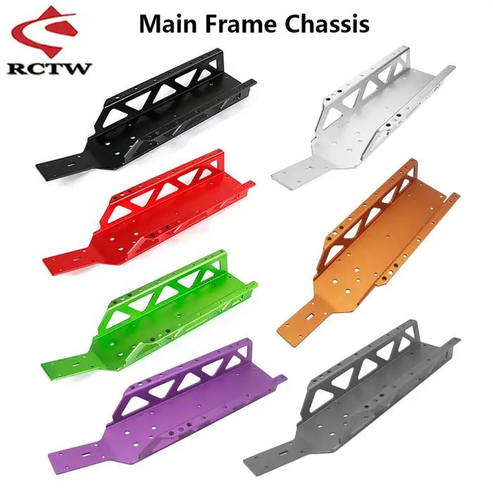 Plaque de protection avant et arrière ou châssis principal en métal pour pièces de voiture RC 1/5 HPI ROFUN BAHA King Motor ROVAN Baja 5b Ss 5t 5sc