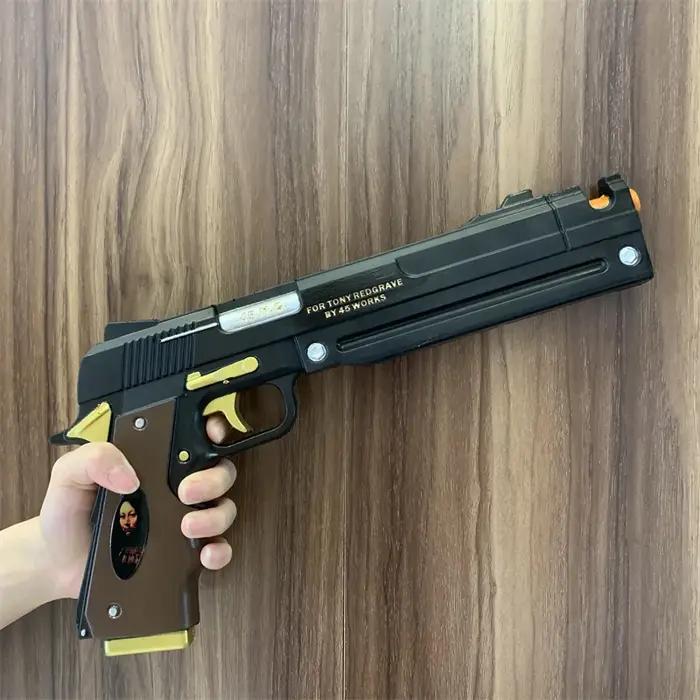 Épée en caoutchouc PU Dante ébène et ivoire pour cosplay et jeux de rôle occasions spéciales
