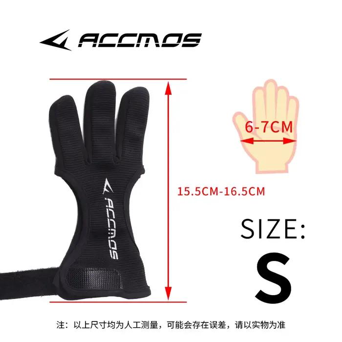 Gant de protection 3 doigts pour tir à l'arc et chasse - Respirant