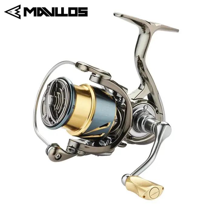 Moulinet de filature de truite Mavllos Chaser, puissance de traînée 15Kg rapport 5.1: 1 moulinet de