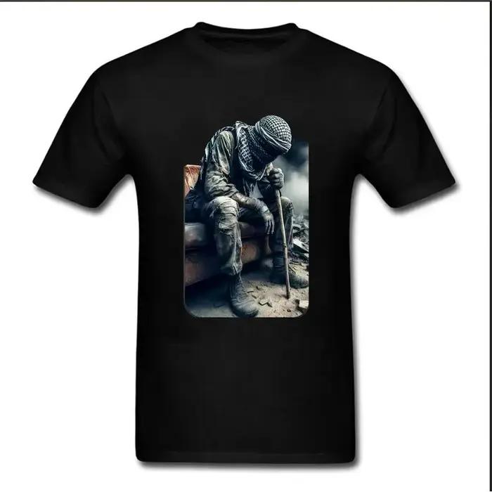 Sinwar-Chemise à Manches Courtes et Col Rond pour Homme