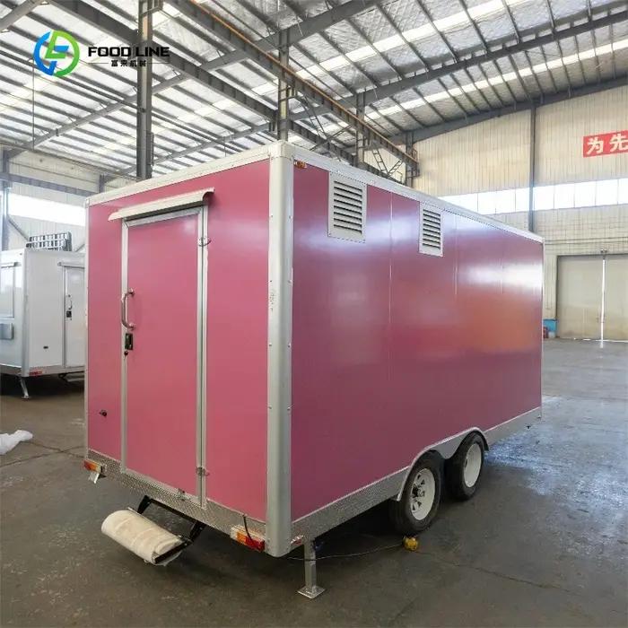 Remorque alimentaire mobile avec système de cuisson intégré pour camions de restauration occassions spéciales événements commerciaux et festifs