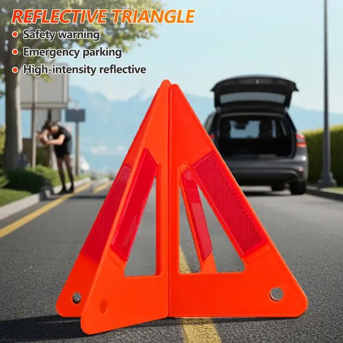 Triangle d'avertissement de sécurité pour voiture