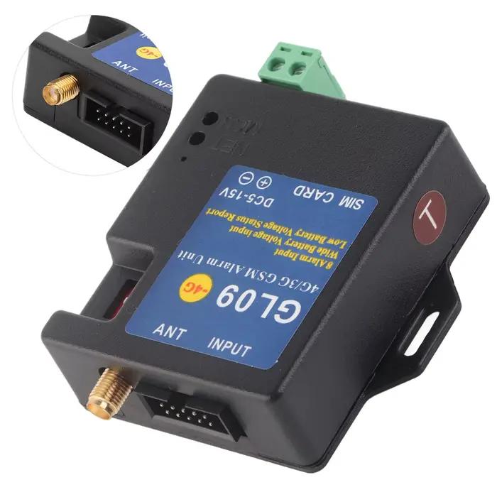 Module d'alerte d'alerte 3G Module d'alerte de système de sécurité d'alarme 4G/3G/GSM Entrée à 8 canaux Faible consommation pour la sécurité des entrepôts à domicile