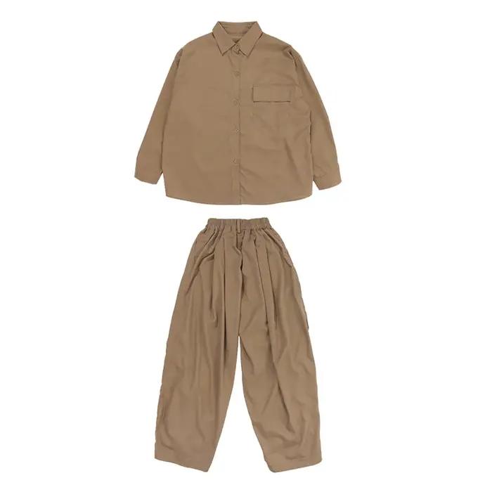 Ensembles de vêtements pour enfants, garçons et filles, streetwear, hip-hop, décontractés, manches l
