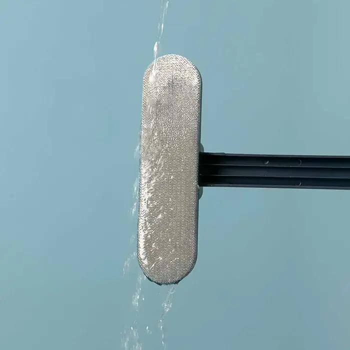 Brosses de fenêtre multifonctionnelles à long manche pour nettoyage humide et sec de vitres, tapis, meubles et murs pour une maison impeccable