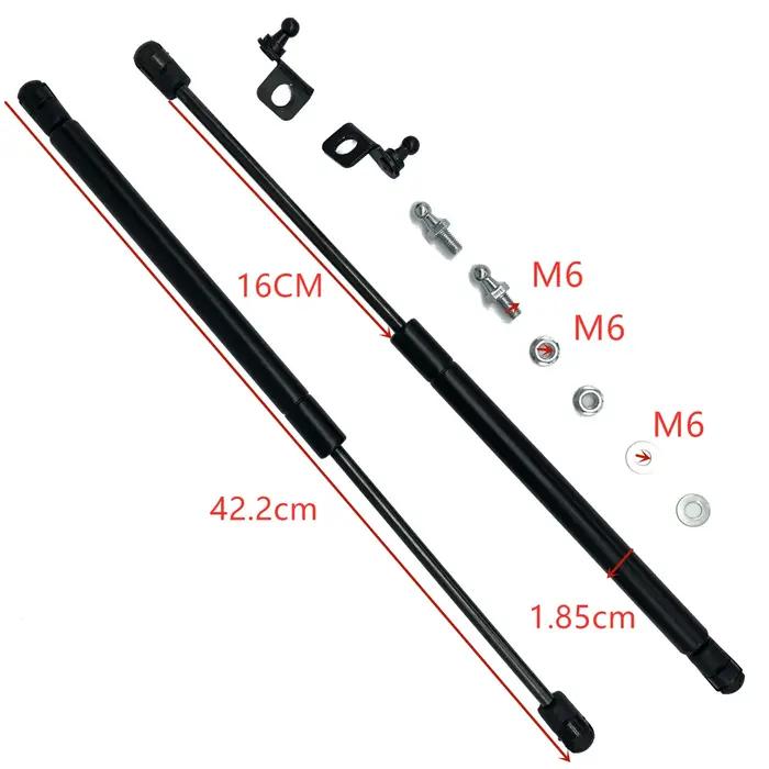 2 pièces capot de moteur avant de voiture entretoises à gaz barres de tige de Support de levage pour