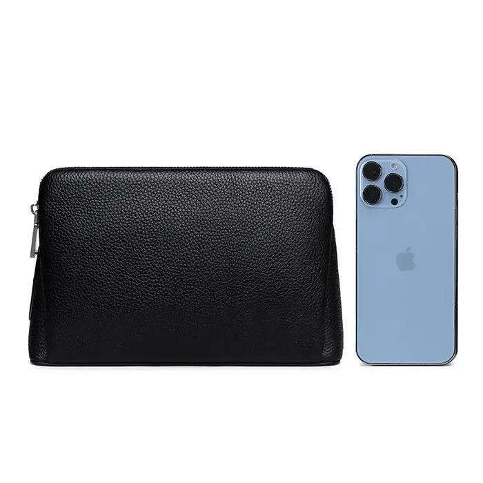 Portefeuille de sécurité pour sac à main avec serrure à empreinte digitale pour homme