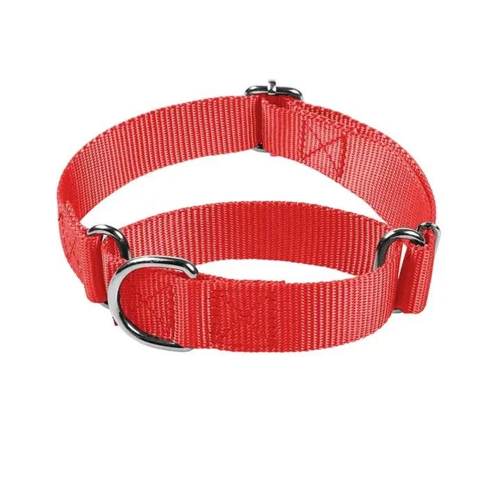 Collier de chien robuste en Nylon réglable collier de formation pour chien Anti-fuite collier d'entr
