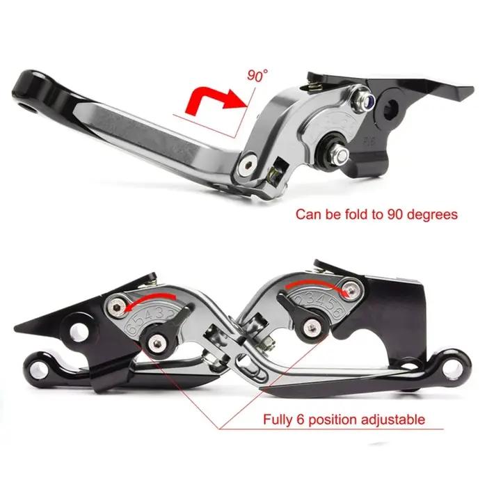 Levier d'embrayage de poignée de freins extensibles pliables réglables CNC pour SuperTenere XT1200ZE