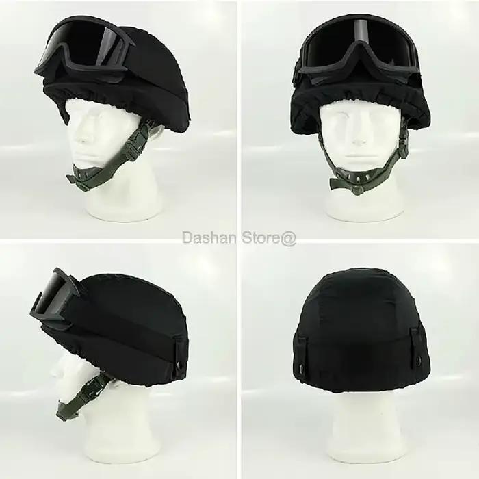 Casque tactique russe 6b26 acier explosion-proof 99 avec couvre-casque et lunettes chasse protection