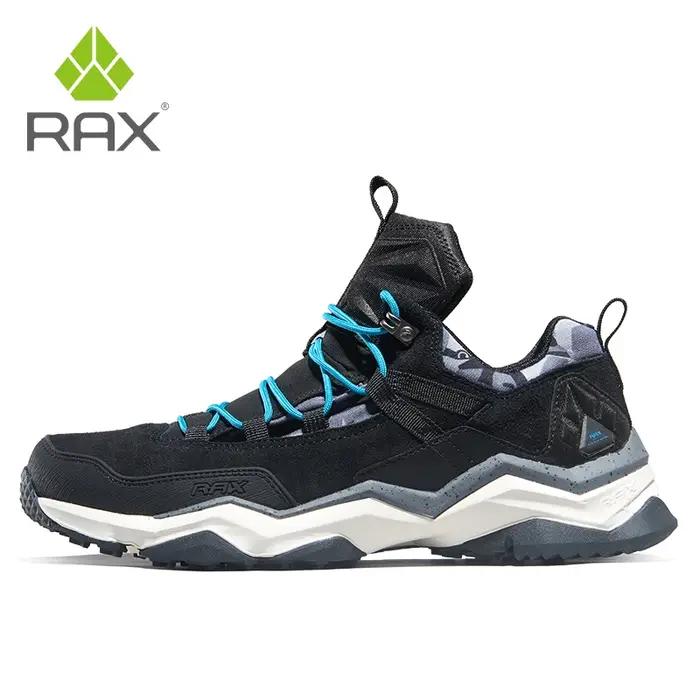 Rax-Chaussures de randonnée imperméables pour hommes, randonnée en plein air, pêche, calcul de degré