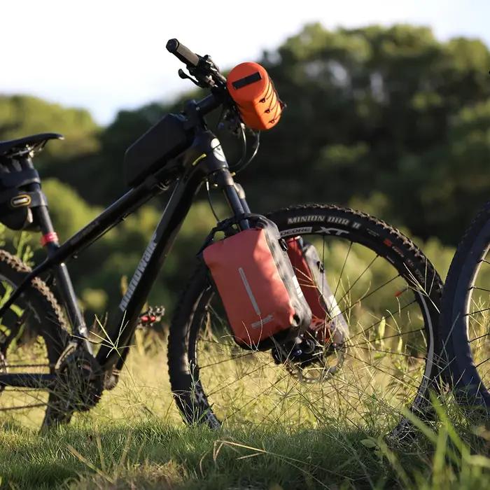 Rhinowalk vélo sac de fourche à dégagement rapide 2 pièces étanche 4L 6L vélo avant Pack montage Sco