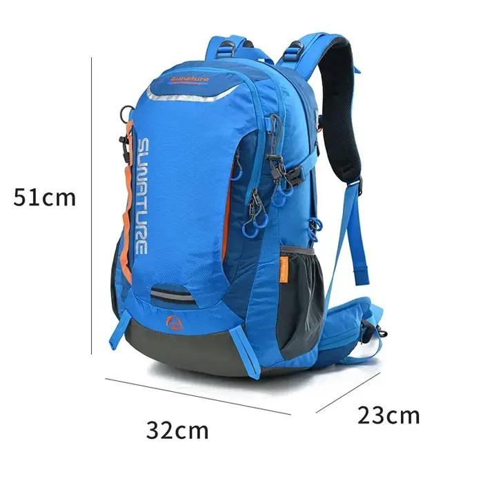 Sac à dos SUNRUNNER 40L pour randonnée, escalade, alpinisme, pêche et vélo occasions spéciales robuste imperméable nylon