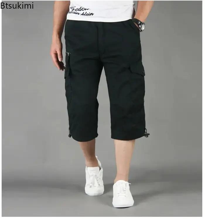 Pantalon cargo baggy homme été 2026 multi-poches - Tenue streetwear chasse sport outdoor