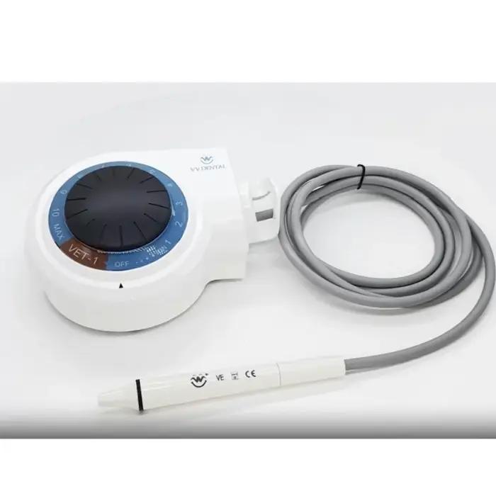Détartreur ultrasonique dentaire VET-1 pour le nettoyage buccal et l'élimination du tartre, de la plaque dentaire et des maladies parodontales, avec pièce à main et 5 embouts, outils dentaires
