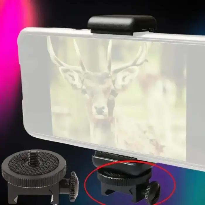 Monture latérale Picatinny tactique pour caméra - Adaptateur 21-25mm vis 1/4 pouce accessoire chasse