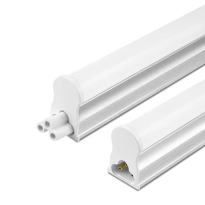 Tube LED T5 15W 50CM sans scintillement pour éclairage bureau armoire maison