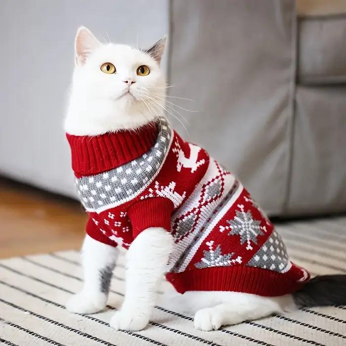 Pull pour animaux de compagnie de Style noël pour chiens et chats