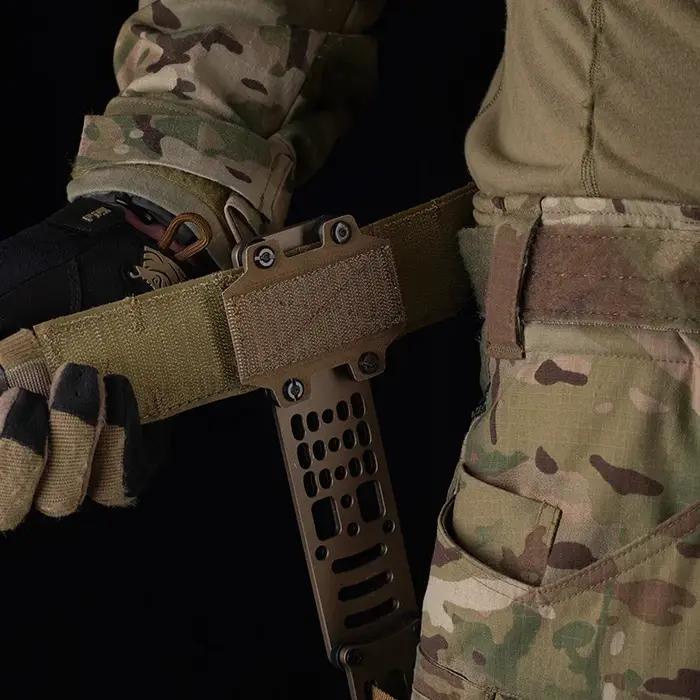 Adaptateur holster tactique modulaire MHA - Support montage léger Bison ceinture combat deux pièces