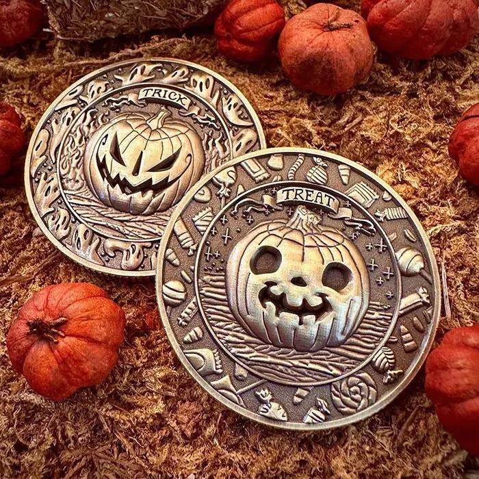 Pièces d'Halloween avec Citrouilles, Décorations de ix, Cadeaux