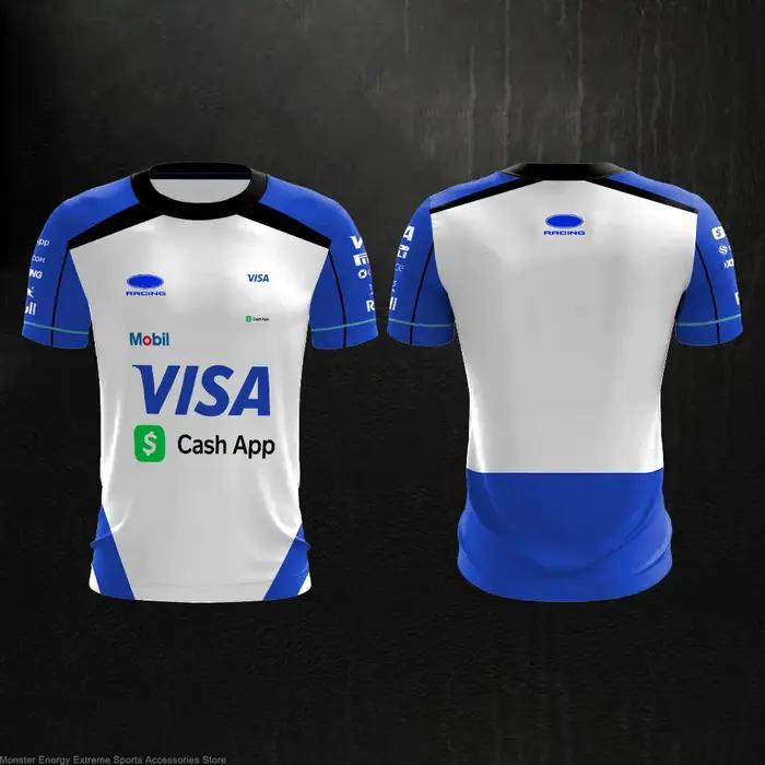 Nouveau T-shirt d'été 2026 pour la compétition de course, sports extrêmes en plein air, équipe de co
