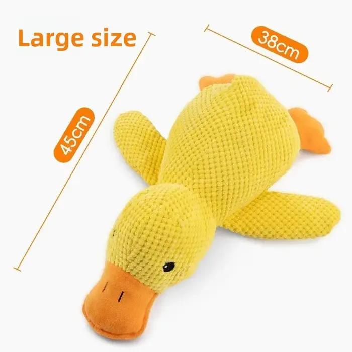 Jouets pour chiens, canards jaunes