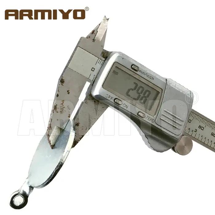 Armiyo Cibles de tir en acier inoxydable de 4 cm