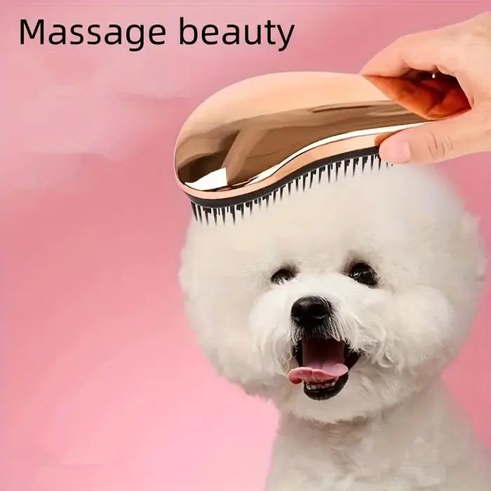 Brosse de toilettage pour animaux de compagnie, peigne de nettoyage de cheveux spécifique aux animaux de compagnie, Applicable aux chiens et chats, perte d'épilation, râteau inférieur, accessoires pou