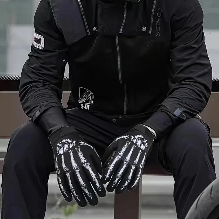 Gants de moto pour hommes et femmes, compatibles avec les écrans tactiles, légers, antidérapants, ga