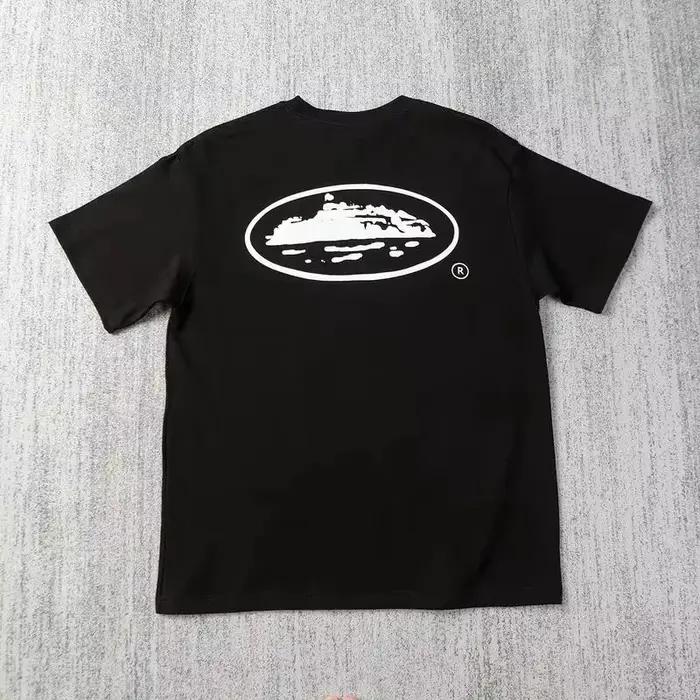 T-shirt classique tendance avec logo, 100% coton, tee-shirt graphique pour homme et femme, streetwear d'été