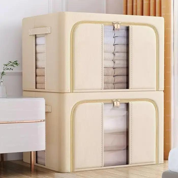 Boîte de rangement pliable grande capacité pour vêtements