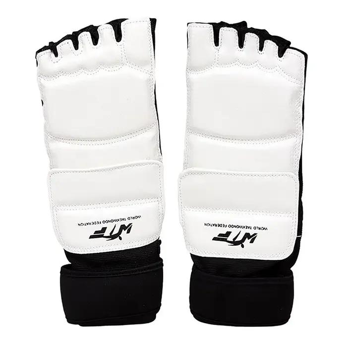 Gants de pieds en cuir pour Taekwondo, anneau de Rotterdam, protection de rinçage de karaté, équipem