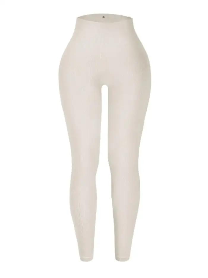 Pantalons de Yoga côtelés pour femmes