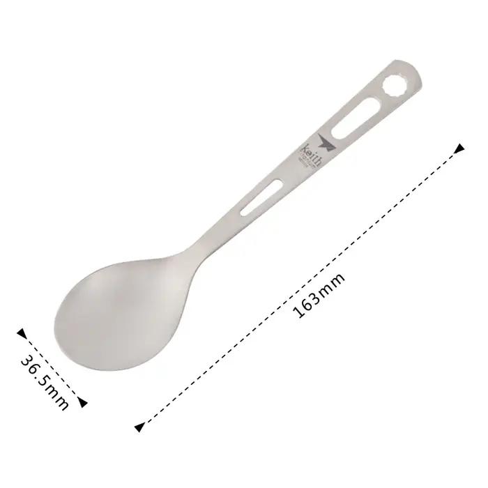 Pamono-Ensemble de cuisine en titane, couteau, fourchette, cuillère, portable, ultraléger, pique-niq