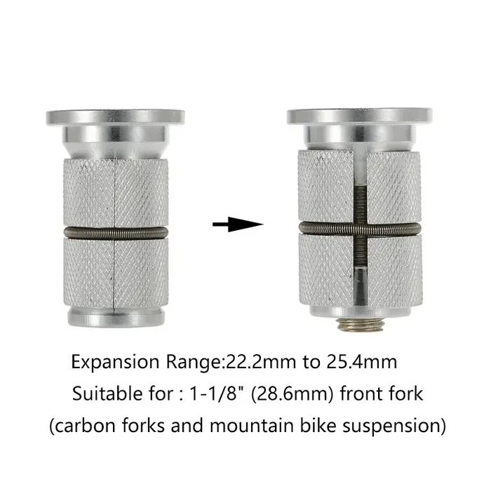 Risque vélo fourche Steerer 1-1/8 "(28.6mm) casque tige capuchon supérieur bouchon de Compression en