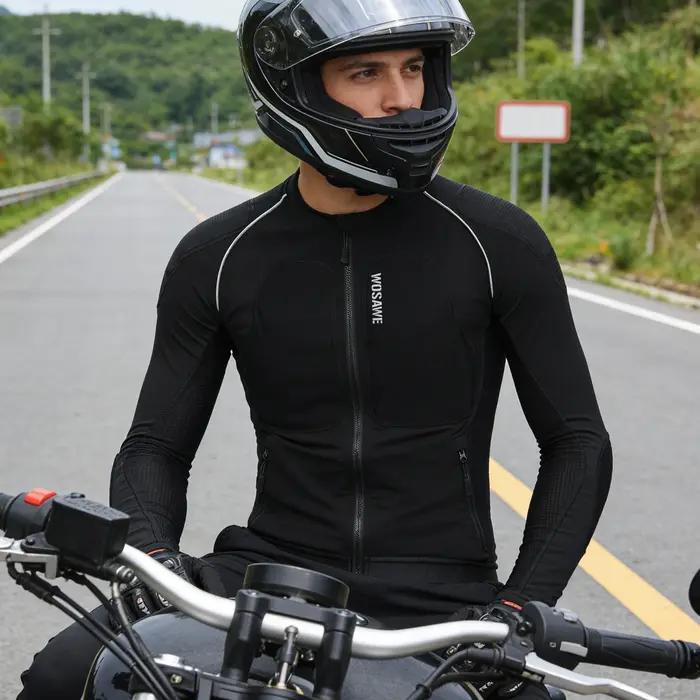 Veste de moto d'été WOSAWE respirante pour hommes