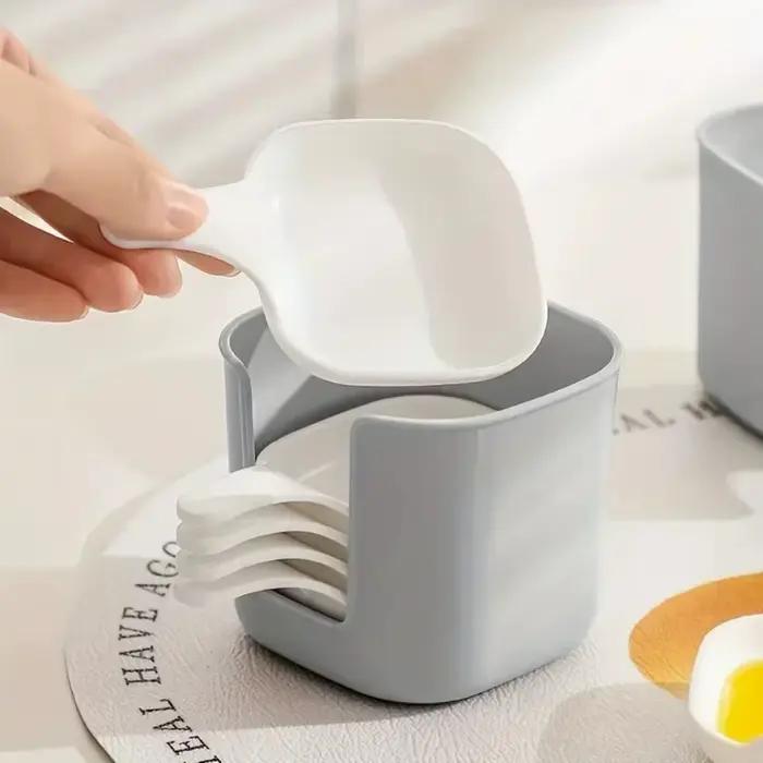 Ensemble de 7 plats à sauce en plastique rust proof pour dîners élégants et soirées festives