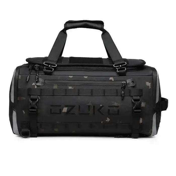 Ozuko valise organisateur hommes sport Fitness séparation sèche et humide sac de voyage court voyage