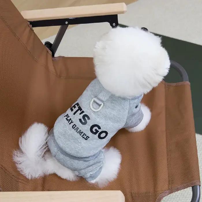 Vêtements d'hiver pour chiens de petite et moyenne taille, pull en polaire pour chiots, combinaison, sweat à capuche pour chiens, fournitures pour animaux de compagnie
