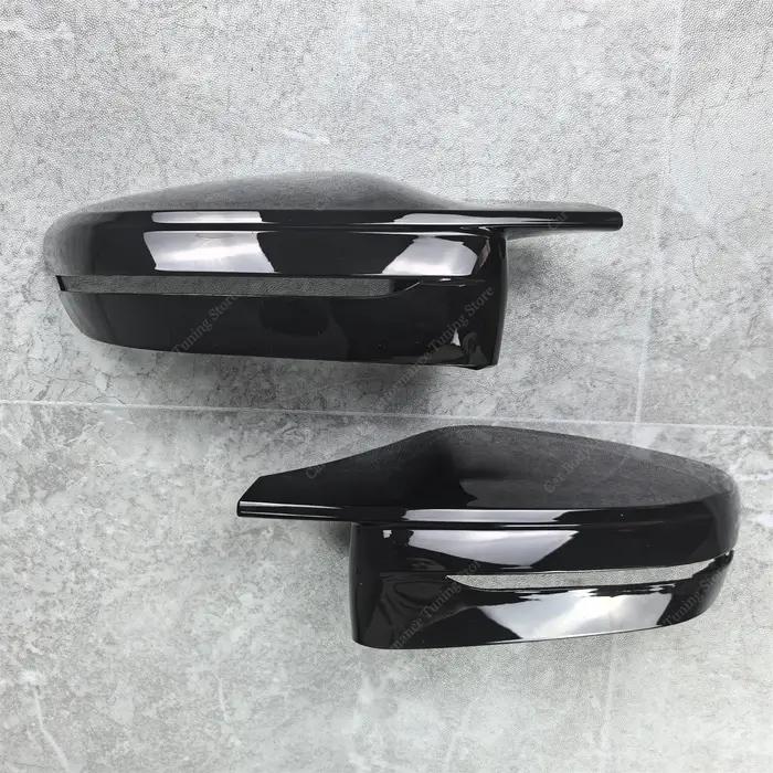 Coques de rétroviseurs arrière style M noir brillant pour BMW G22 G23 G26 420i 420d 430i 430d i4 202