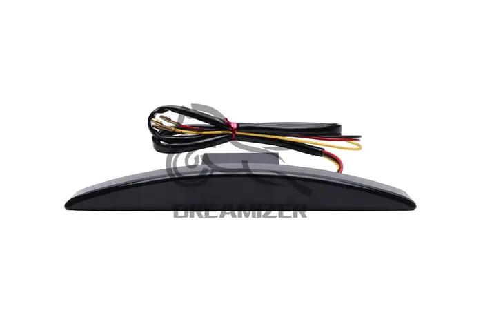 Feu arrière de frein à LED rouge pour vélo moto Touring Sportster XL 883 1200 Cafe Racer feu arrière